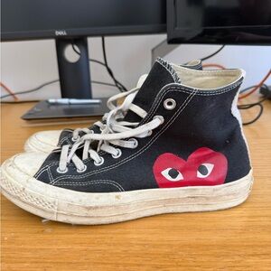 CDG Converse Size 8 Men’s